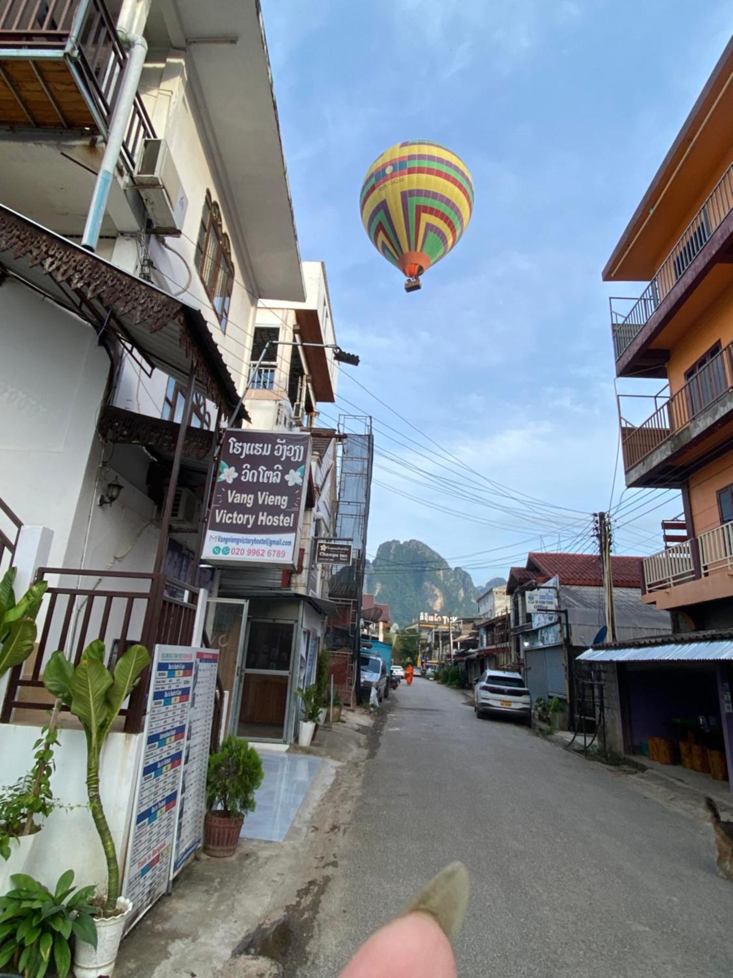 Vang Vieng Victory Hostel Exterior foto